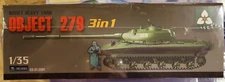 1/35 Takom Soviet Heavy Tank Object 279 (3 in 1) Model Kit w/Figure New/Sealed