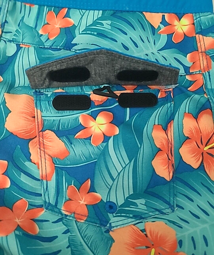 Hurley Boys 12/26 Boardshorts Drawstring Tropical Hawaiian Floral Swim Shorts - Picture 14 of 16