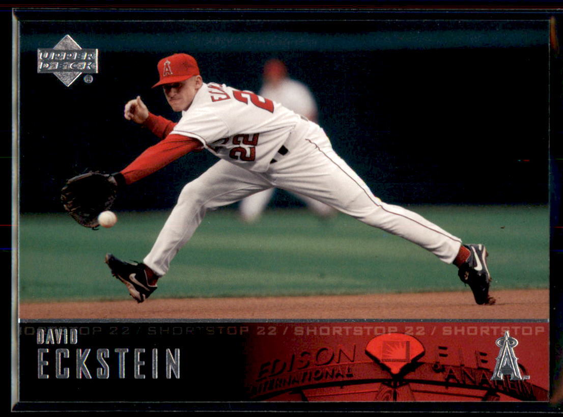 2004 Upper Deck David Eckstein #34 Anaheim Angels