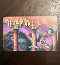 HARRY POTTER BARNES & NOBLE GIFT CARD MINT