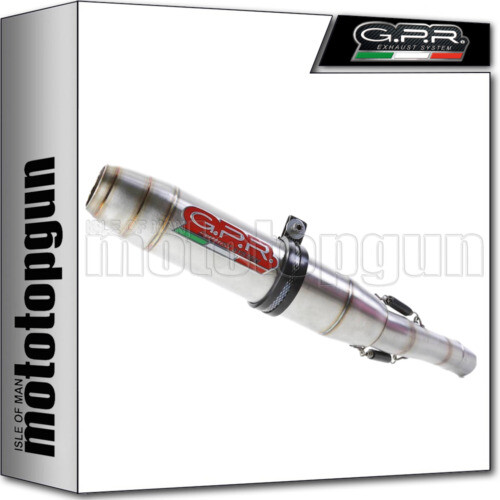 Pot D'échappement GPR Pour Honda Transalp XL 600 V (1996-1999) - Homologué Route - Db Killer Amovible - Fabriqué En Italie