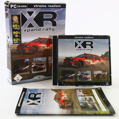 PC CD DVD Spiel Eurobox Big Box Xpand Rally XR Xtreme Realism Gut