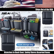 Car Cargo Net Trunk Organizer Hanging Back Seat Storage Organizer Bag Universal,