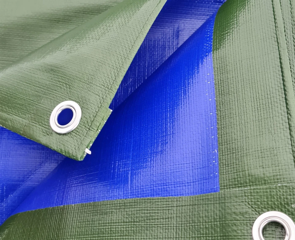 Telo impermeabile da Esterno Occhiellato In Polietilene Rinforzato 180 gr/m² - Immagine 2 di 4
