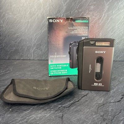 SONY Kassettenrecorder Player DIKTIERGERÄT Bm-23 Standard Cassette Walkman
