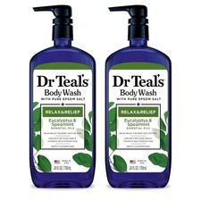 Dr Teal's Body Wash with Pure Epsom Salt, Relax Relief with Eucalyptus