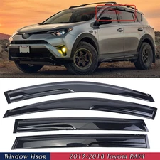 For 2013-2018 Toyota RAV4 Mugen Style Window Visors Rain Sun Deflectors