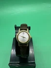Vintage Ladies Seiko V401-0930 Gold Tone Quartz Watch New Battery
