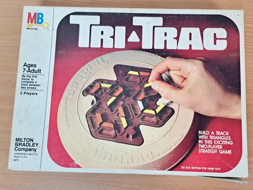 Tri-Trac Vintage Game 1980 Milton Bradley Complete - Bad box - Picture 6 of 13