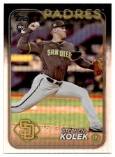 2024 Topps Baseball Update Stephen Kolek Rainbow Foil #US259 RC San Diego Padres