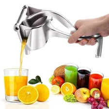 Heavy Duty Metal Manual Juicer Fruit Juice Squeezer For Pressing Lemons Oranges