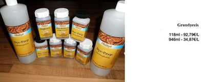 Fiebings Leather Dye Prep Deglazer Reducer Leder Reinigen Färben vorbereiten NEU