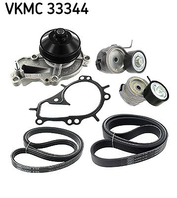Skf Wasserpumpe + Keilrippenriemensatz U.A. FüR CitroËN, Ds, Opel, Peugeot-image