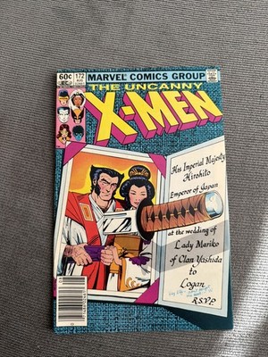 Uncanny X-Men #172 Marvel Comics 1983 Wolverine & Mariko Engaged