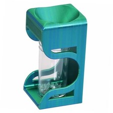 Diamond Painting Organizer Funnel for Round Containers, Silk Green to Blue