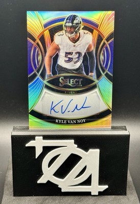 2025 Panini Select - Kyle Van Noy - Silver Auto - Baltimore Ravens