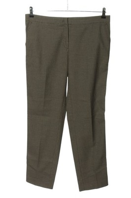 MORE & MORE Stoffhose Damen Hose Gr. DE 40 schwarz-creme Casual-Look