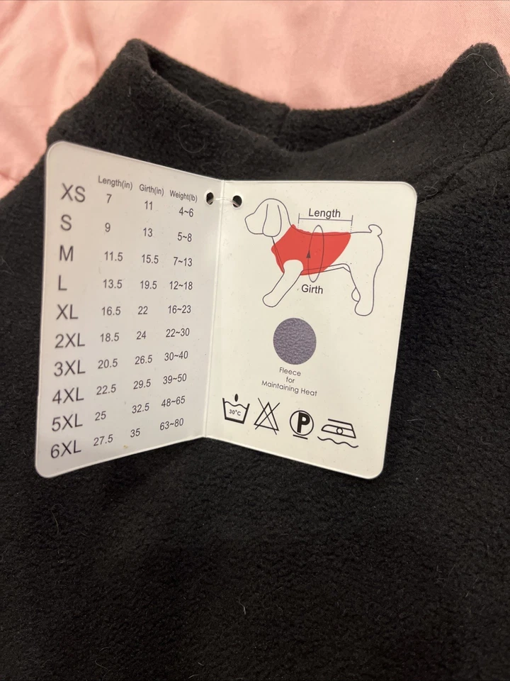 Gooby Stretch Fleece Vest Dog Sweater black Large - Image 2 of 4