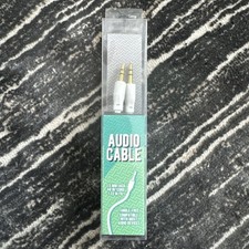 Audio 3.5mm Male to Male Cable Stereo Speaker iPad PC Car Auxiliary AUX Cord 48"