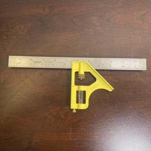 Stanley 46-123 12" Contractor Grade Combination Square-England