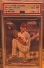 2018 Topps Chrome Shohei Ohtani #150 Rookie PSA 10 GEM MT White Jersey Angels