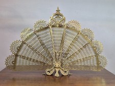 ANTICO COPRI CAMINO - PARA SCINTILLE OTTONE E BRONZO SEC.XIX