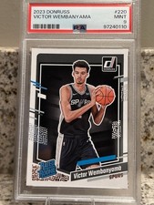 Panini 2023-24 Donruss Victor Wembanyama Rated Rookie  #220 PSA 9