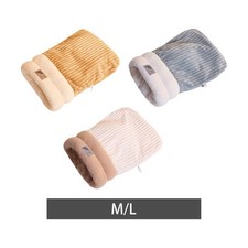 Sacco a pelo per gatti, 360°, in peluche, per cuccioli e gattini