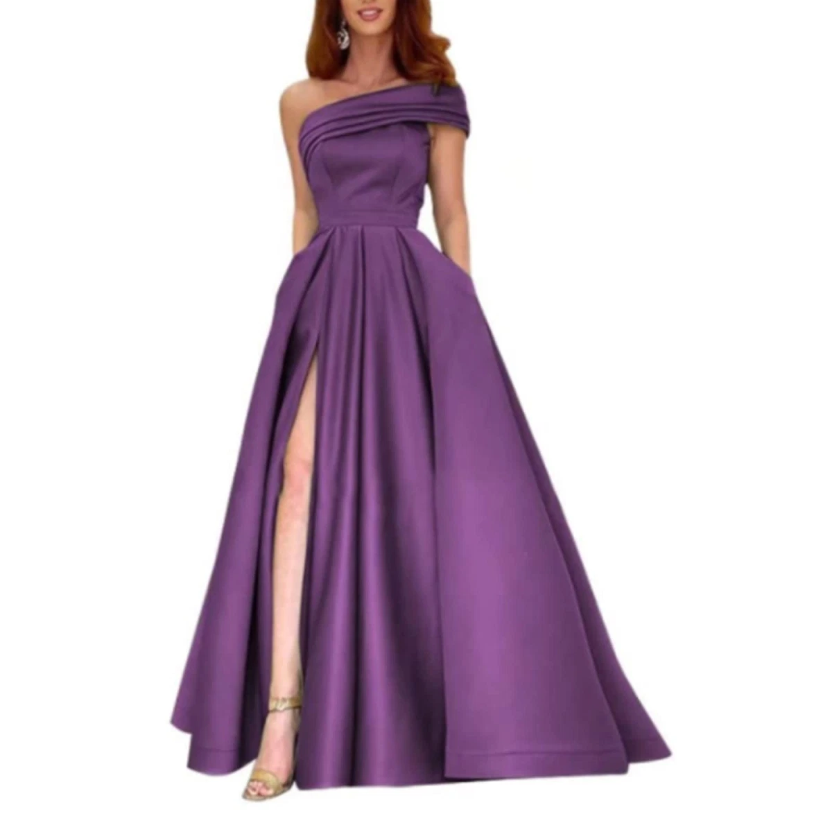 purple bridesmaid dresses products for sale | eBay UK