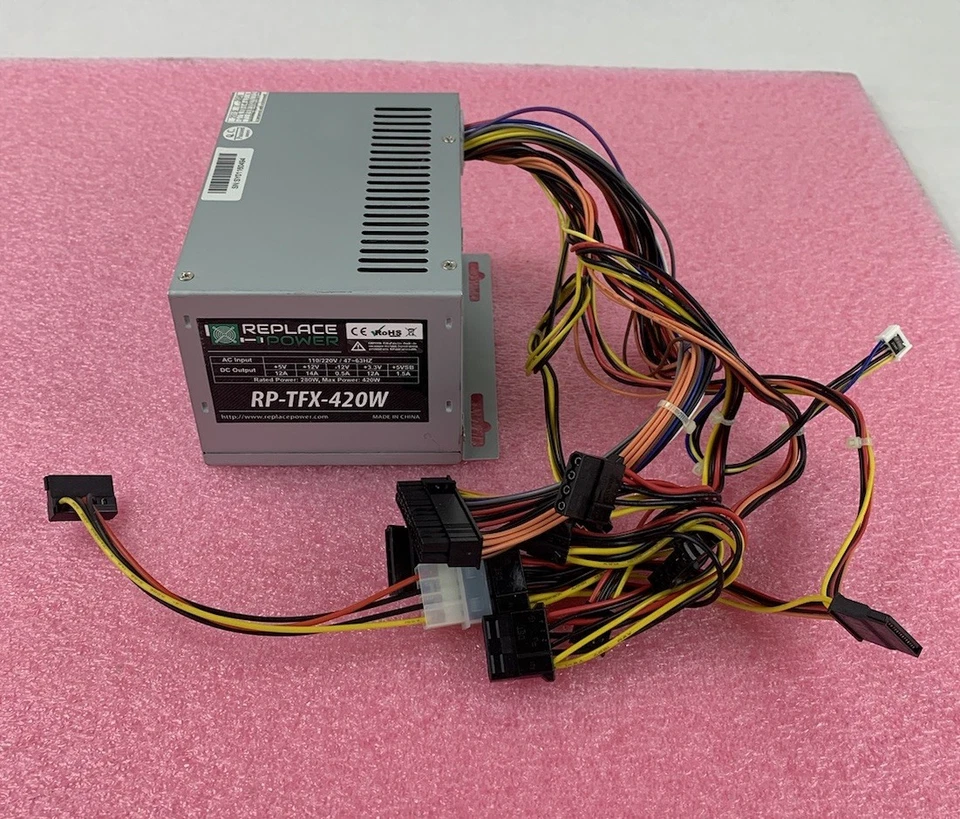 Replace Power RP-TFX-420W 420W Computer Power Supply - Image 2 of 4