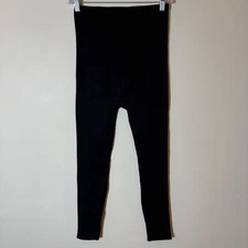 Spanx Black Look At Me Now High Waisted Leggings Size Large