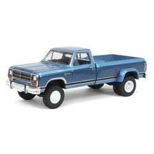 1/64 1989 Dodge Ram D-350, Twilight Blue Metallic Dually Drivers 14 46140-B