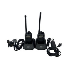 Lot of 2 Kenwood TK-2170-K VHF Radios w/ Docks and Chargers