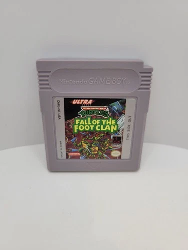 Teenage Mutant Ninja Turtles: Fall of the Foot Clan Nintendo GameBoy Authentic