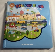 VTG Sticker Book Puffy Stickers By Sticker Farm