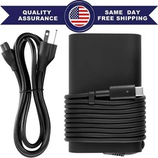 For Dell 65W USB-C DA65NM190 XPS 13 Type C Adapter Power Supply Laptop Charger