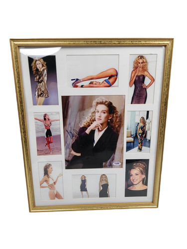 Sarah Jessica Parker Autographed 9 Photo Custom Display AFTAL UACC RD COA PSA PS