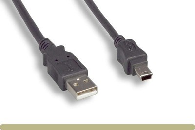 USB Camera Cable MINI-B 5-Wire FUJI D1 6FT