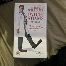 PATCH ADAMS VHS VIDEO TAPE VINTAGE ROBIN WILLIAMS