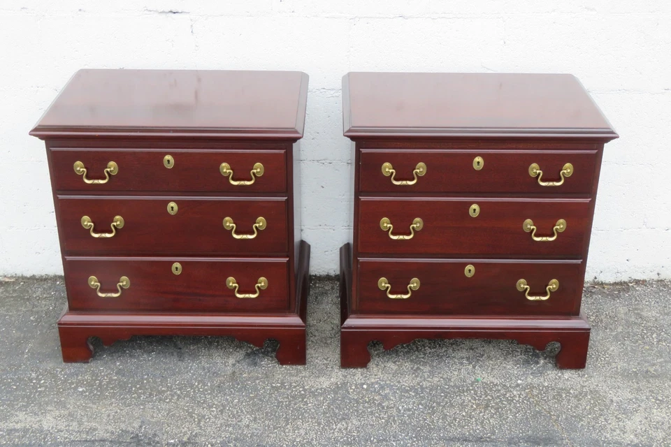 Mesitas de noche Link Taylor Heirloom mesitas de noche laterales un par 6146 Foto 3 de 4