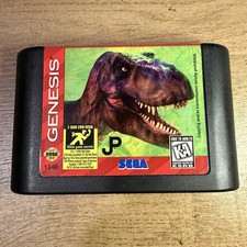 The Lost World: Jurassic Park (Sega Genesis, 1997) Authentic Game Cartridge