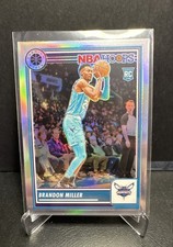 2023-24 Panini Nba Hoops Premium Stock - Brandon Miller #245 Silver Prizm (RC)