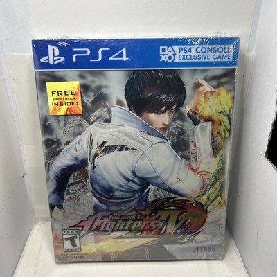 The King of Fighters XIV PS4 Factory Sealed Steelbook Included Atlus Game New