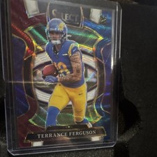 Panini Select Tri-Color Prizm Rookie Terrance Ferguson Rams #20 /399