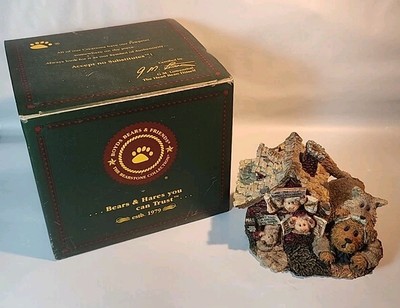 Boyds Bears Huff P. Wolf With Bacon Porkchop & Hamlet Hard Work Pays Off #2456