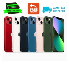 Apple iPhone 13 128GB 256GB Red Green Unlocked ATT Verizon T-Mobile 5G