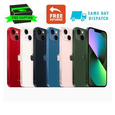 Apple iPhone 13 128GB 256GB Red Green Unlocked ATT Verizon T