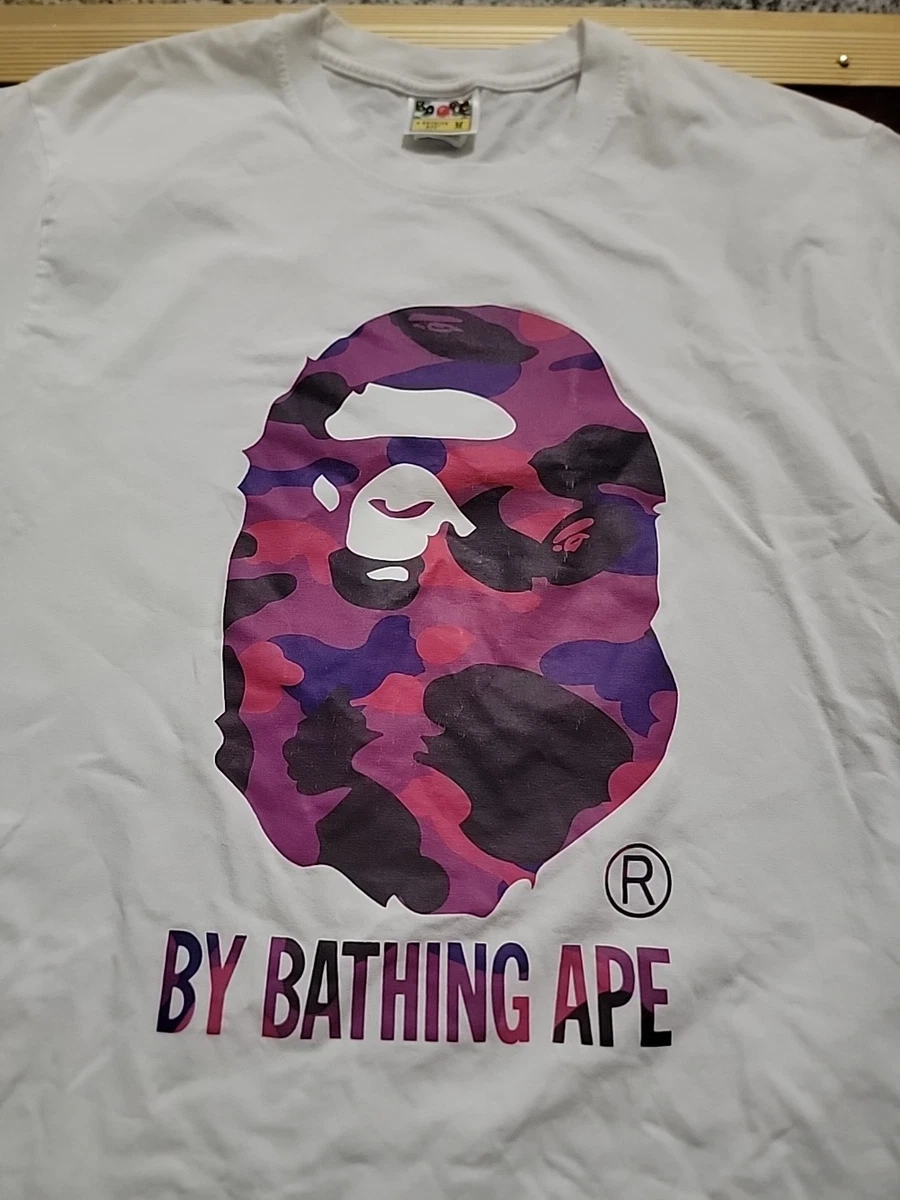 A Bathing Ape Purple T-Shirts for Men for sale | eBay