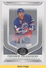 2020 SP Signature Edition Legends Silver Script Fredrik Olausson #68 READ 1a9z