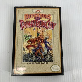 Defenders of Dynatron City Nintendo NES 1992 Complete Box Game Manual